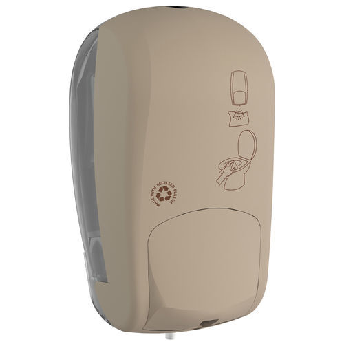 Dispenser de álcool em gel de parede - 954 Sand - MAR PLAST Group S.p.A. - manual / em material plástico / da linha comercial