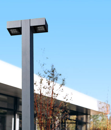 Poste de iluminação pública - IMISTRAL-T - BSI LIGHTING TECHNOLOGIES INC. - contemporâneo / em alumínio fundido / em aço inoxidável