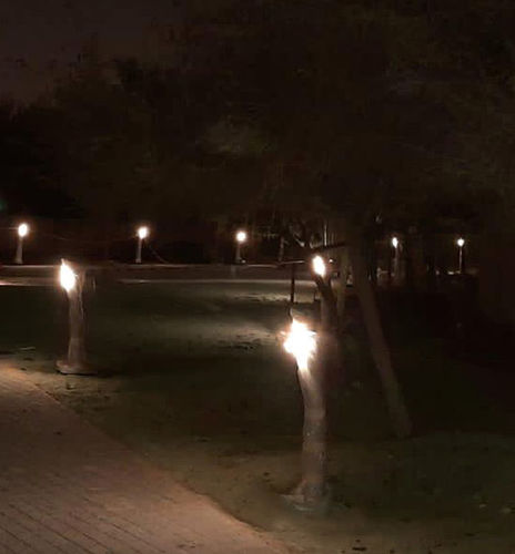 Poste balizador de iluminação de jardim -  IRUTA C - BSI LIGHTING TECHNOLOGIES INC. - para espaço público / contemporâneo / em aço inoxidável