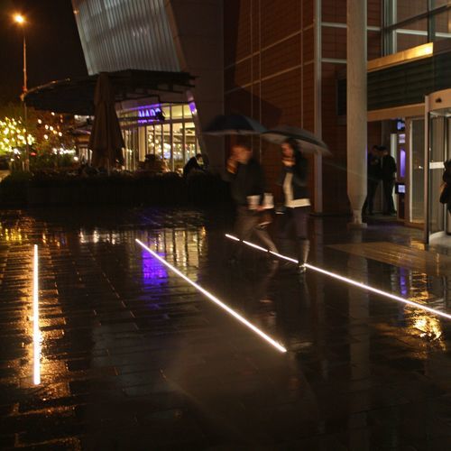 Luminária técnica saliente - ILINEX S - BSI LIGHTING TECHNOLOGIES INC. - de embutir no piso / de LED / linear