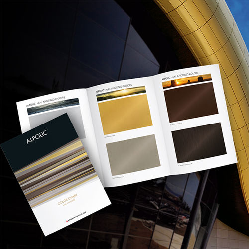 Revestimento de fachada em alumínio -  ALPOLIC™ reAL Anodised - ALPOLIC™ - em painéis / em compósito / de encaixe