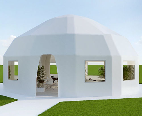 Estrutura inflável com membrana em PVC - YURT - Vector Trade UK - para eventos