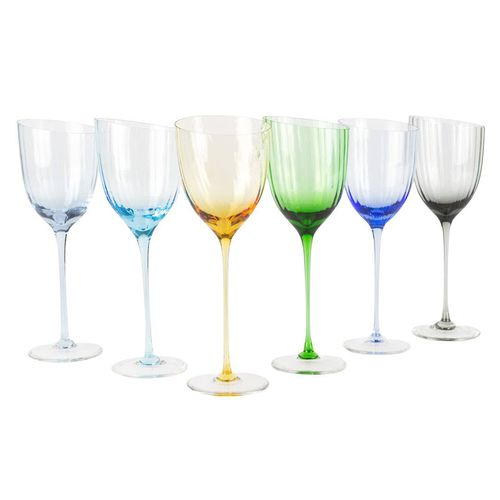 Copo de vinho - STILL - TWISTED - Original Murano Glass s.n.c. - de pé / em vidro de Murano