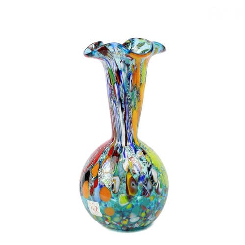 Vaso contemporâneo - HARLEQUIN MIX COLOR : LILY - Original Murano Glass s.n.c. - em vidro soprado / em vidro de Murano / feito à mão
