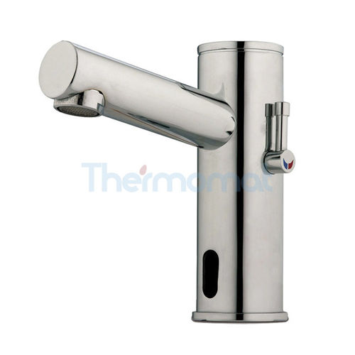 Misturador monocomando para lavatório - ELEGANCE DUO - Thermomat S.r.l. - de bancada / eletrônico / temporizado