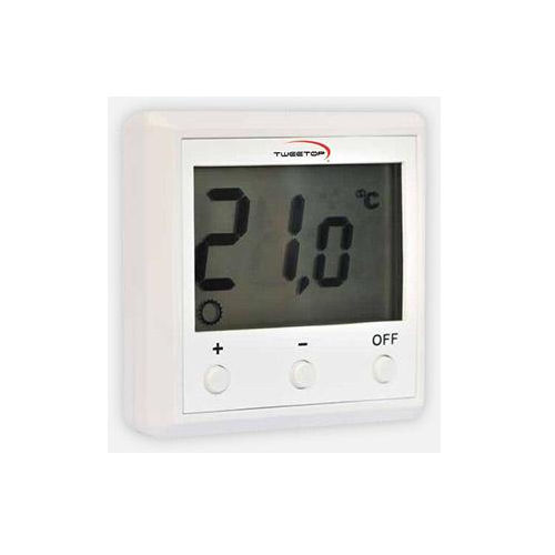 Termostato para aquecimento no piso - 1000 - Tweetop Sp. z o.o. - de ambiente / branco / com display digital