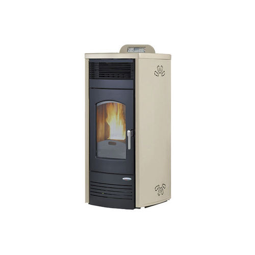Salamandra a pellets - VALENTINA - Laminox S.r.l. - 0–5 kW / 10 kW–20 kW / contemporânea