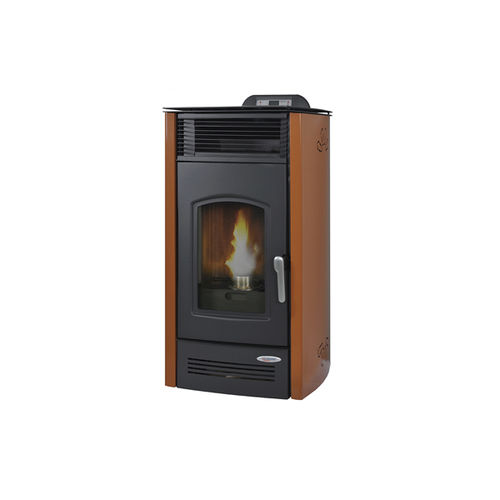 Salamandra a pellets - MARIACHIARA - Laminox S.r.l. - 0–5 kW / 10 kW–20 kW / contemporânea