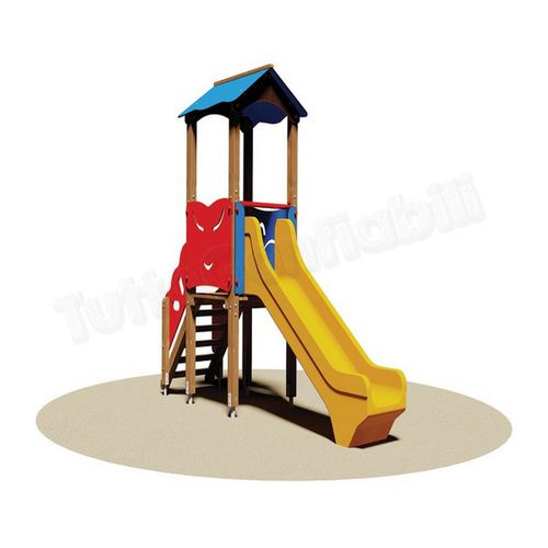 Escorregador reto - GE171 - Play Wily - Tutto Gonfiabili - para parque infantil