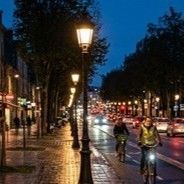 Lanterna urbana de estilo - ACTIFIT1004 - ACTiLED Lighting - metálica / em vidro / de piso