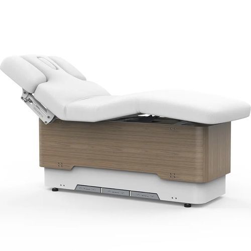 Mesa de massagem elétrica - 2239A - Silverfox Corporation Limited - em couro / em madeira / de altura regulável