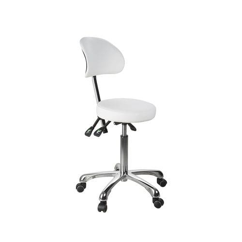 Banqueta para centro de estética - 1025B - Silverfox Corporation Limited - contemporânea / em couro / com base em aço