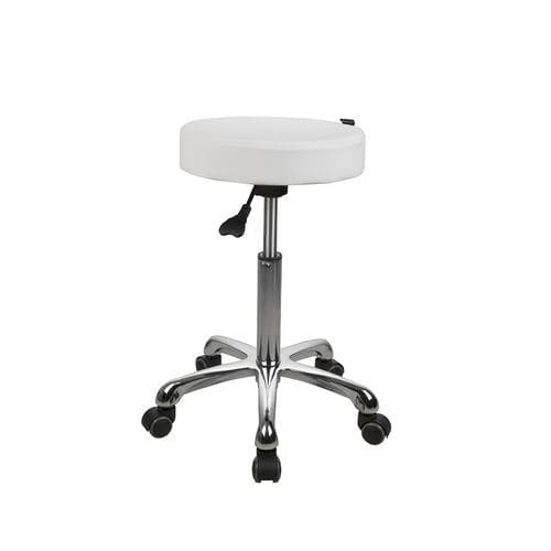 Banqueta para centro de estética - 1023A - Silverfox Corporation Limited - contemporânea / em couro / com base em aço