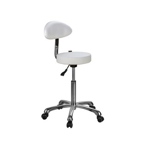 Banqueta para centro de estética - 1023AB2 - Silverfox Corporation Limited - contemporânea / em couro / com base em aço