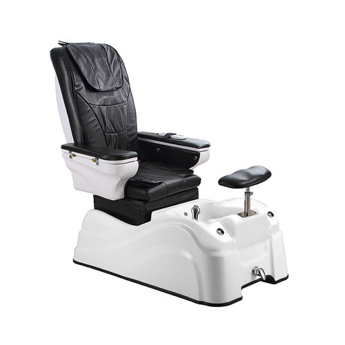Cadeira de pedicure em PU - 4122B - Silverfox Corporation Limited - com apoio para pés / ajustável / com braços