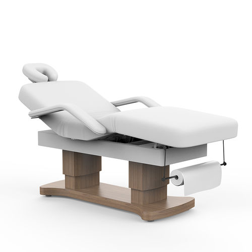 Mesa de massagem elétrica - 2290 - Silverfox Corporation Limited - em PU / em madeira / de altura regulável