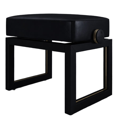 Banco de piano clássico - RUFUS SIGNATURE - KAUNUS DESIGN, S.L. - em couro / em faia / feito à mão