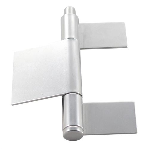 Dobradiça para porta - 814754 - Marinetech Edelstahlhandel - em aço inoxidável / de três peças / da linha residencial