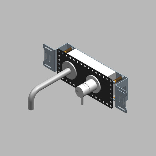 Misturador monocomando para lavatório - QT3100 - QTOO - de embutir / em aço inoxidável / para banheiro