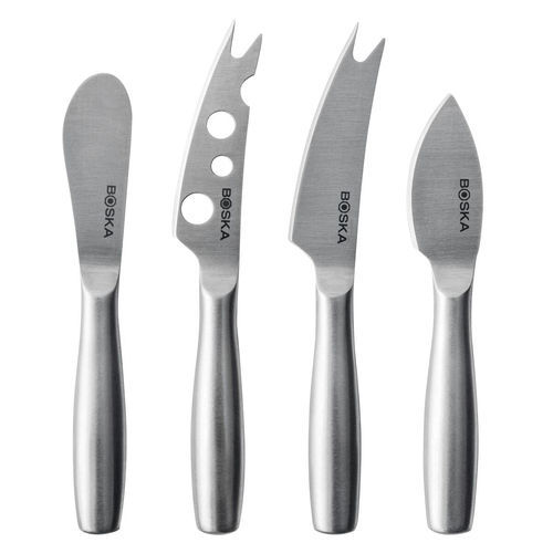 Faca de queijo com cabo de metal - Mini Copenhagen - Boska - com lâmina de aço inoxidável