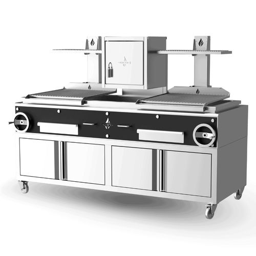 Grelhador a carvão - GPFS 26C - ROASTER OVENS N´GRILLS - a lenha / de piso / para cozinha profissional