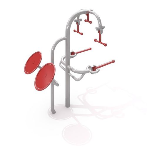 Roda de ombros para academia ao ar livre - FITNESS : TAI CHI + HANDRAILS - Inter System