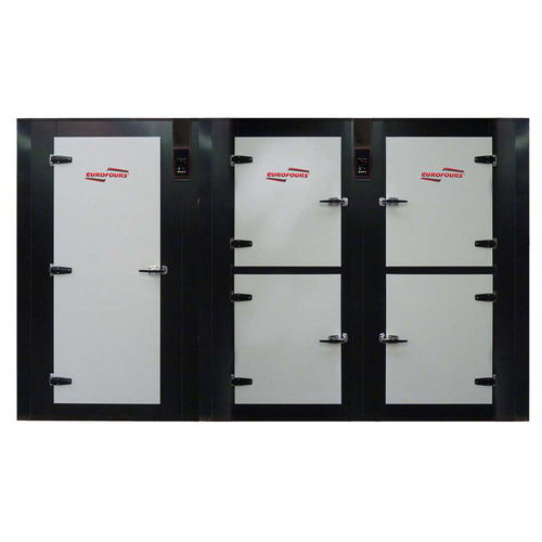 Freezer profissional - MINISO RANGE - Eurofours - vertical / cinza / preto