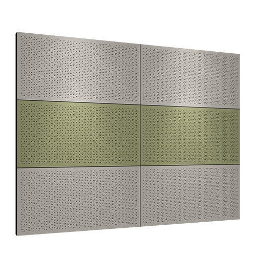 Painel acústico de parede - CK-1 - Soundbox acoustic Tech CO.,LTD - retangular / perfurado / colorido