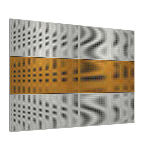 Painel acústico para teto - CK-2 - Soundbox acoustic Tech CO.,LTD - retangular / perfurado / da linha comercial