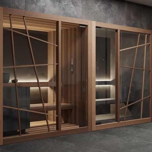 Sauna banho turco - MIZUKI - Ki LIFE - da linha residencial / da linha comercial / em madeira