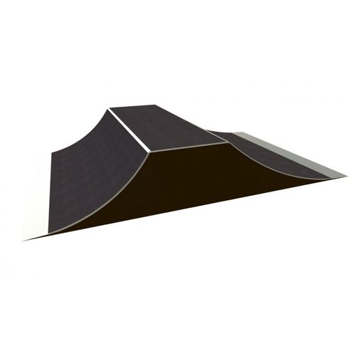 Rampa para skatepark para skatepark - JBX 01 100 - Tiptiptap - em asfalto / em concreto