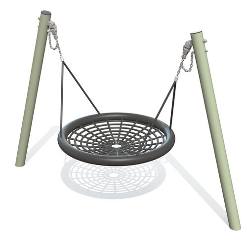 Balanço para playground - STRAW - Tiptiptap - em aço / em aço inoxidável / em corda