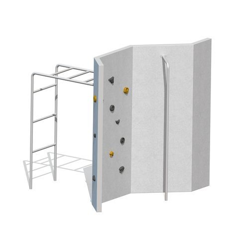 Parede de escalada fixa - CON301 - Tiptiptap - para parque infantil