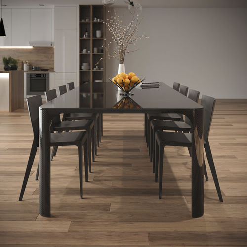 Mesa de design original - XLIM - Carbon Composites, SL - em madeira / em mármore / em fibra de carbono