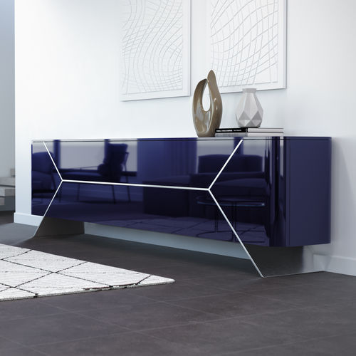 Buffet aparador contemporâneo - XFORM - Carbon Composites, SL - em alumínio anodizado / em vidro / em fibra de carbono