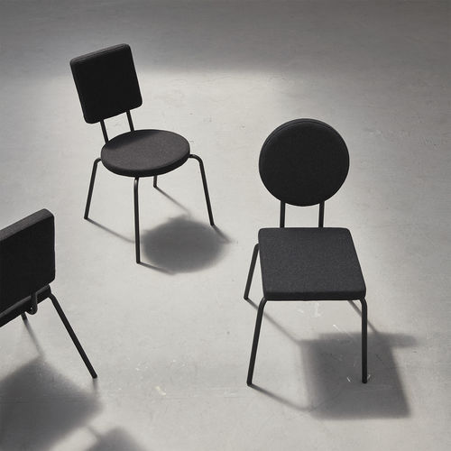 Cadeira contemporânea - OPTION - puik - para ambiente interno / de lã / em feltro
