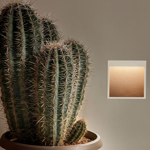 Luminária de embutir na parede - CUT - ARIA - quadrada / retangular / para ambiente externo