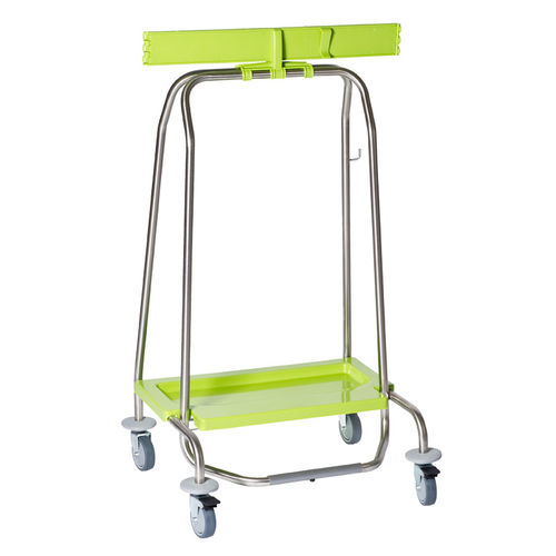 Carrinho de limpeza - WASTY - Francehopital - coletor de lixo / para equipamentos esportivos / para hotel