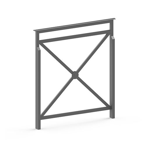Barreira de proteção - CSA  - Activia Mobilier Urbain - fixa / em aço / em aço galvanizado