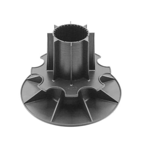 Pedestal para terraço em plástico reciclado - PV 14/17 - SOLIDOR - de alta resistência / acústico / resistente ao fogo