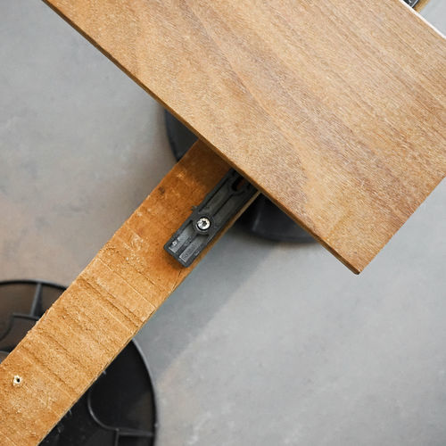 Sistema de fixação em material plástico - SOLASTICK - SOLIDOR - para ambiente externo / para piso / por pontos