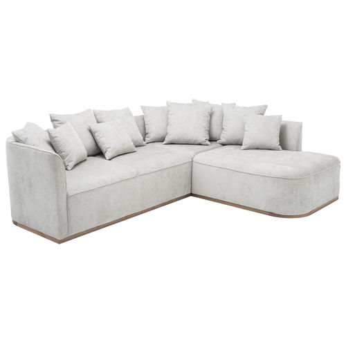 Sofá de canto - LUPE - Ziemann Home Design - de estilo Art Déco / em tecido / ergonômico