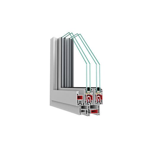 Sistema deslizante em material plástico - Compact - ASAŞ Veratec - para porta de vidro / para janela / da linha residencial