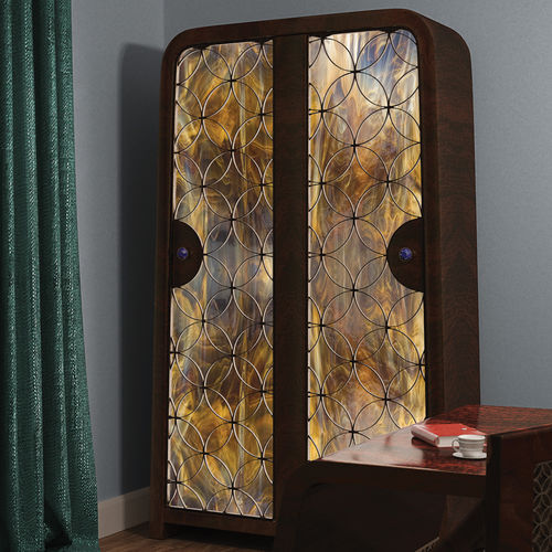 Guarda-roupa Art Déco - MARRAKECH CLASSIC - Thomas Mucha - em carvalho / em vidro / em bronze