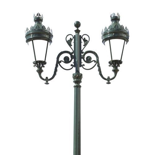 Poste de iluminação pública - EQUO - BAYLED LED LIGHTING - para jardim / clássico / em alumínio fundido