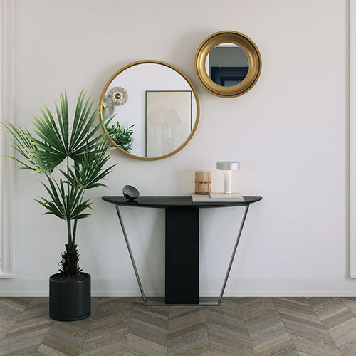 Aparador contemporâneo - INGRID - ITALIANELEMENTS - com folheado de madeira / em MDF / em MDF laqueado