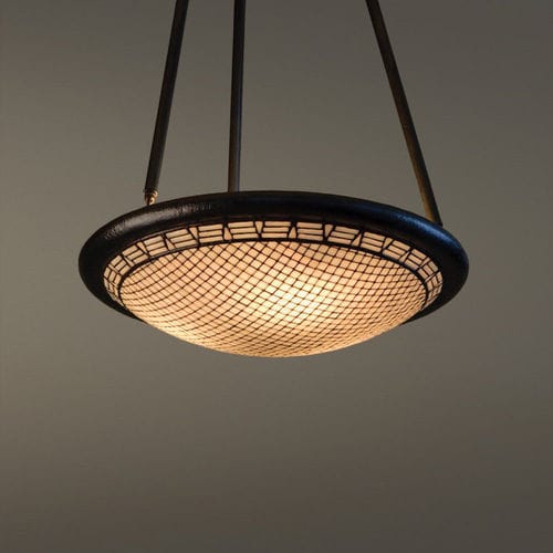 Pendente - BEADED - Hilliard - em bronze / em vidro / clássica