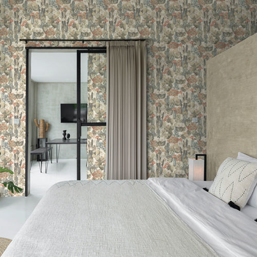 Papel de parede contemporâneo - NOYSE BE - SIRPI - vinílico / floral / multicores