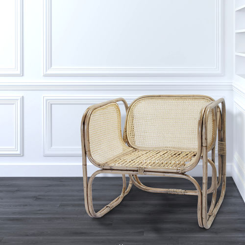 Poltrona contemporânea - HERLINA ONE SEAT - Defleure Home Collection - em ratã / personalizável / sob medida