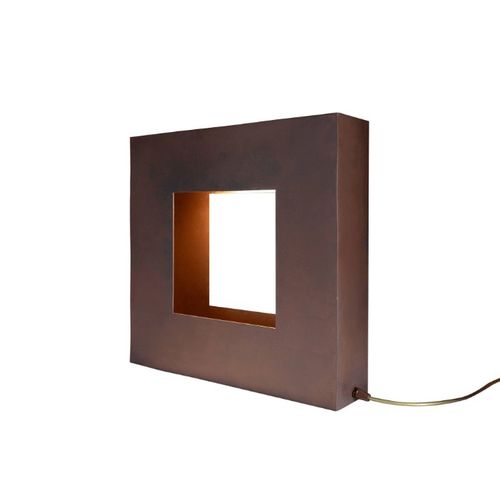 Luminária de mesa - COMUNI - Trackdesign - em aço Corten / contemporânea / Wire